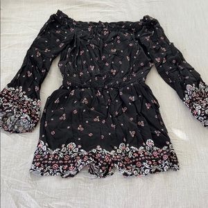 Off the shoulder romper